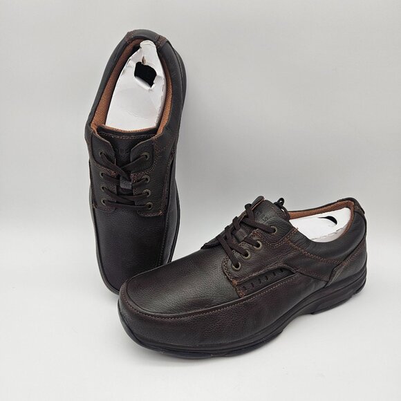 Florsheim Comfortech Brown Leather Lace Up Comfort Walking Shoes Men Sz 11.5 NEW main image 6
